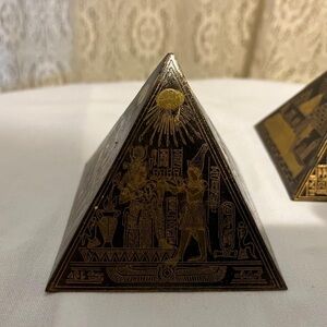Vintage Egyptian Pyramids (total of 7)